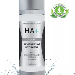 hyaluronic acid serum anti-aging wrinkle rejuvenating hydrator with peptides vitamins for face, eyes skin 8 hour boost