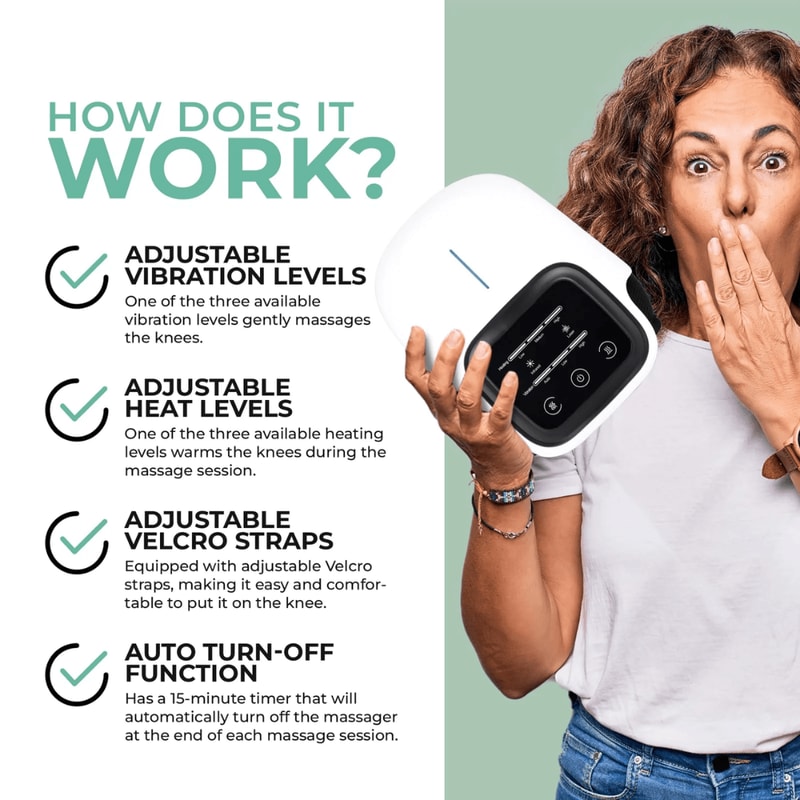 Physiotherapy Hot Compress Knee Massager 5