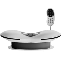 new upgrade air-lip stretch waist massager with low frequency thermal vibration for targeted heeling spot relief