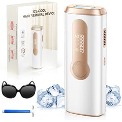 flash ipl hair removal device for men & women, 999,900 flashes, full body use