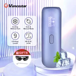 3-in-1 ipl hair removal & skin rejuvenation device, hair, acne & cooling therapy