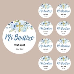 personalized circular stickers, custom wedding stickers, bridal gifts, thank you stickers, custom name and date