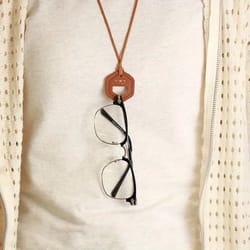 microfiber leather eyeglass rope – portable unisex cord holder and sunglasses retainer