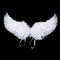 White Angel Feather Wings With Elastic Straps For Kids Party And Cosplay 11