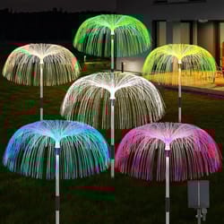solar jellyfish garden led lights