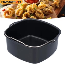 non stick air fryer baking tray basket