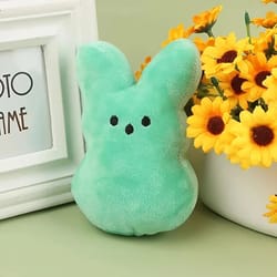 easter bunny plush dog chew toy