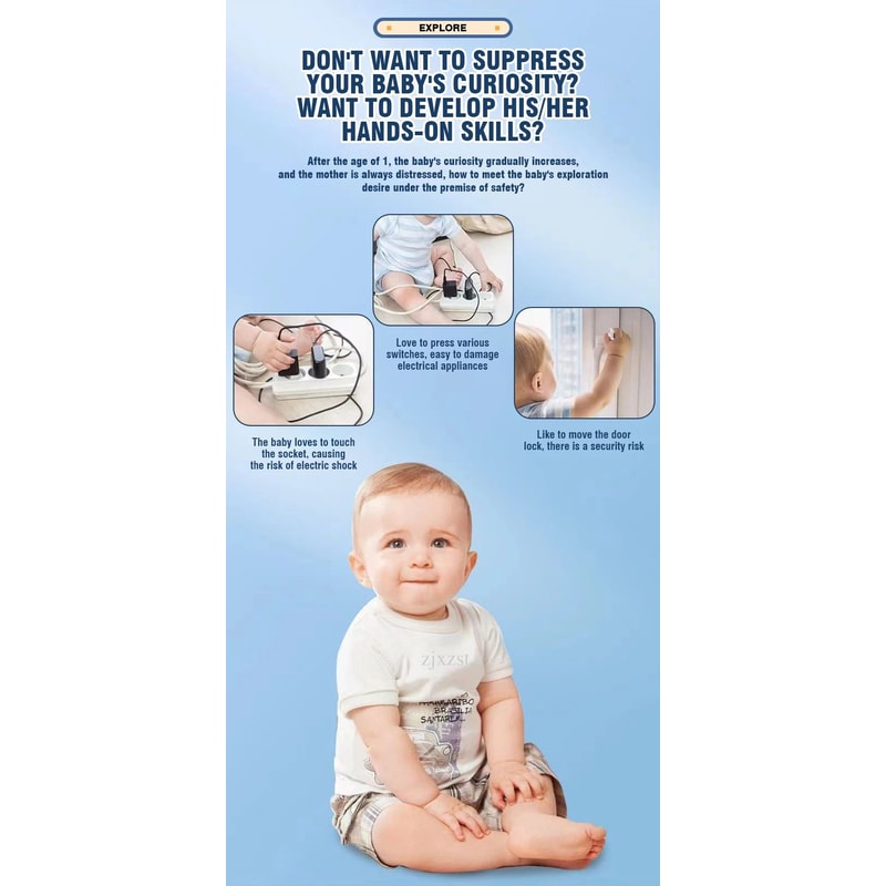 LED Busy Board Sensory Toy 8