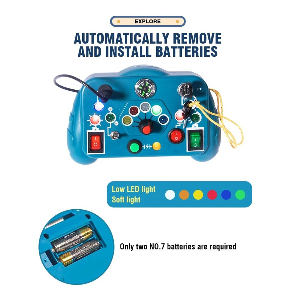 LED Busy Board Sensory Toy 10