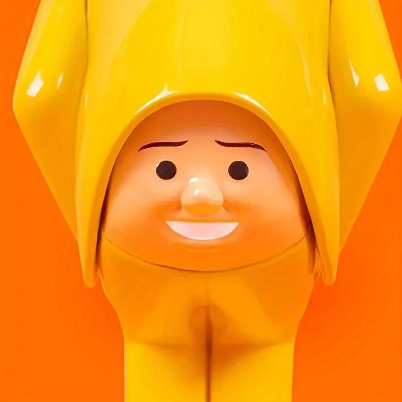 Hand Drawn Character Decorative Statue 4