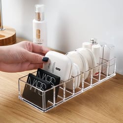 transparent acrylic makeup storage box