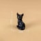Mini Black Cat Resin Figurines 2 Pack 4