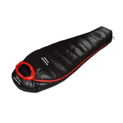 arctic peak down-filled mummy sleeping bag – adult winter camp comfort