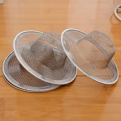 premium stainless steel sink strainer & kitchen drain filter – fine mesh debris catcher for anti-clog protection