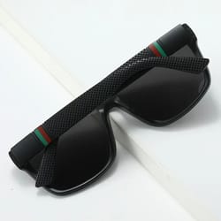 oversized polarized vintage square sunglasses uv400 – luxury unisex shades for driving & travel