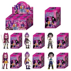 devil hunter anime blind box figure – collectible k-pop style mini statue for desk decor