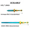Rumi Cosplay Sword Replica Collapsible Anime Weapon Prop For Halloween Conventions 10