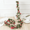 Artificial Rose Flower Vine 250cm Decorative Fake Floral Rattan For Home Wedding And Garden 5