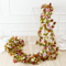 Artificial Rose Flower Vine 250cm Decorative Fake Floral Rattan For Home Wedding And Garden 12