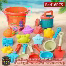 kids beach sand and water play toy set bucket shovel tools