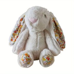 cute rabbit plush doll soft bunny plush toy with long ears