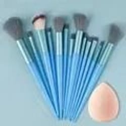 13 pcs makeup brush set soft fluffy full face brush set for foundation and eyeshadow