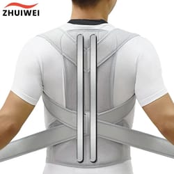 upper back posture corrector brace shoulder support strap back straightener
