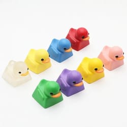 cute duck resin keycap for cherry mx mechanical keyboard custom gaming keycap