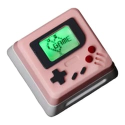 retro transparent keycap set for mechanical keyboard cute gaming console style