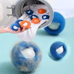 reusable pet hair remover laundry ball washing machine lint catcher