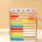 Wooden Abacus For Kids Montessori Counting Toy With Rainbow Counting Beads 8