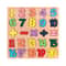 Wooden Alphabet Numbers Learning Puzzle Board Montessori Shapes Matching Game 4