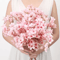 2Pcs Artificial Cherry Blossom Branches Faux Flower Bouquet Decor For Spring Wedding Bedroom Gard 1