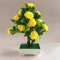 Realistic Artificial Potted Flower Plant Fake Bonsai Plant Decor For Indoor Outdoor Garden Ornamen 0