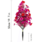 Lifelike Artificial Plant Garden Stake Decorative Porch Ornament With Simulation Flower Lawn Decor 4