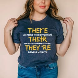 there their & they're tee