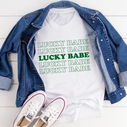lucky babe tee