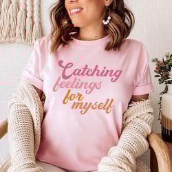 catching feelings tee
