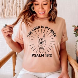 the lord is my rock tee