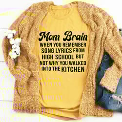 mom brain tee