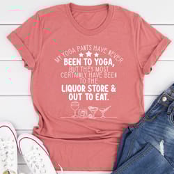 my yoga pants tee