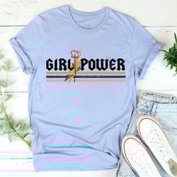 girl power rose tee
