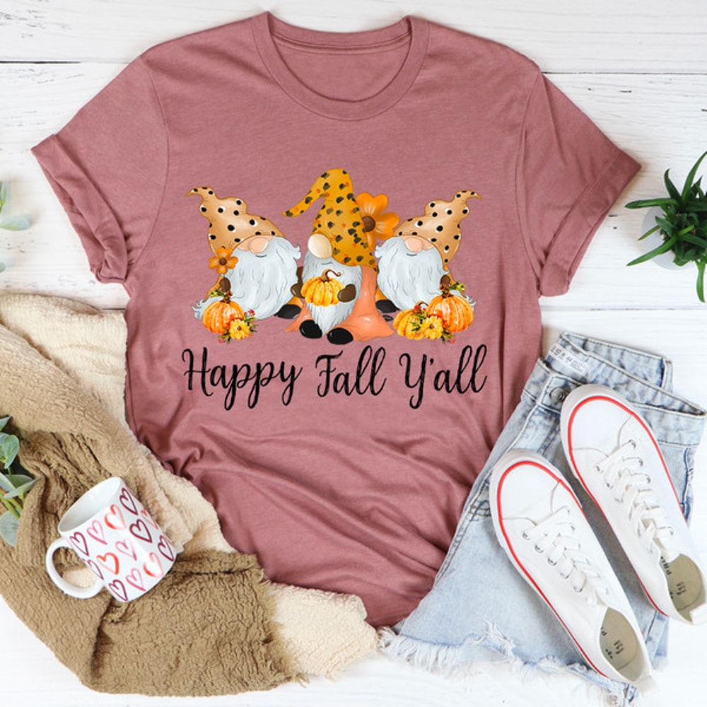 Happy Fall Y'all Gnomies Tee..jpg