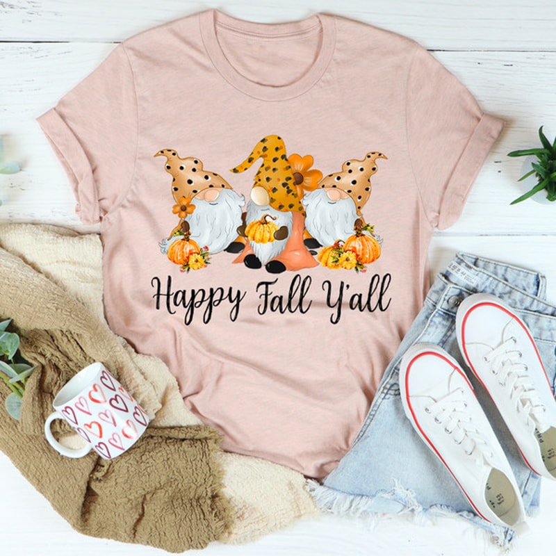 Happy Fall Y'all Gnomies Tee.jpg