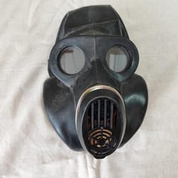gas mask eo-19 pbf black hamster soviet russian army chernobyl liquidator size 2, 3