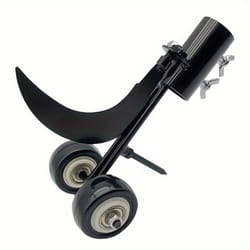 handheld gap weeding tools with wheels for lawn, garden, and backyard maintenance