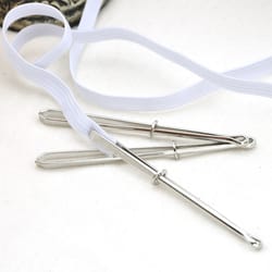 elastic band sewing clips for diy projects, high-quality garment clips & threaders