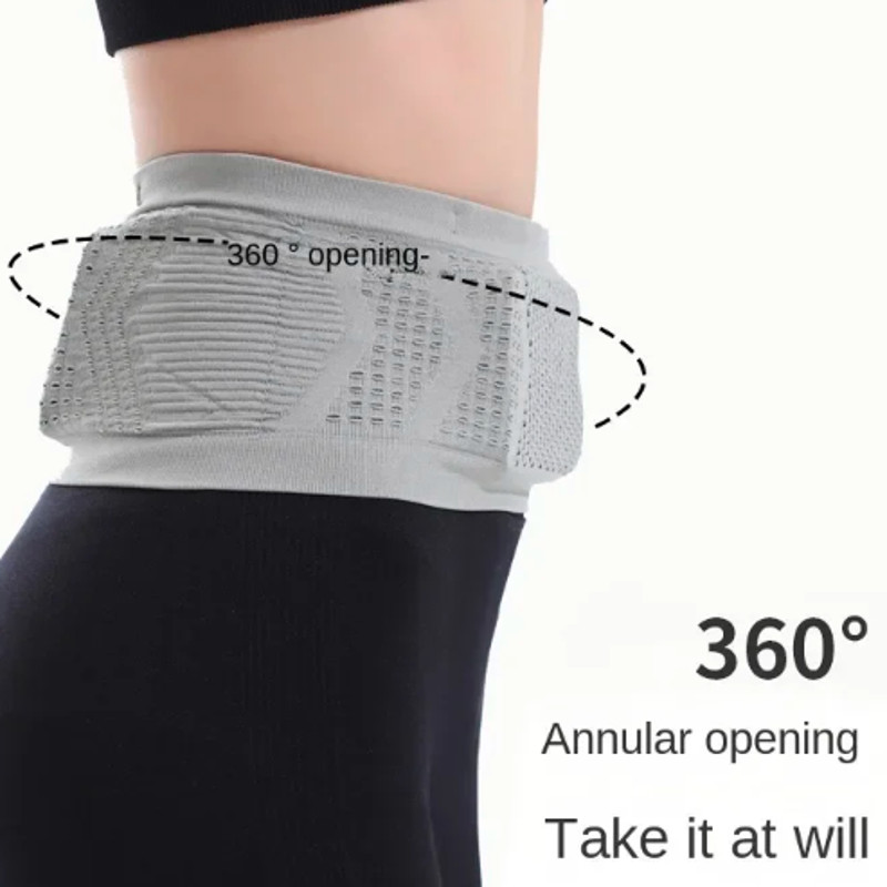 Multifunctional Knit Breathable Concealed Waist Bag 4