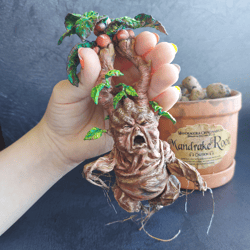 Baby Mandrake root Harry Potter exclusive cute figure personalized gift magic collectible plant