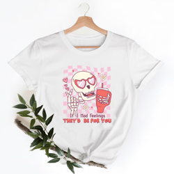 if i had feelings they'd be for you shirt, latte valentine shirt, valentines day shirts, cute valentine shirt